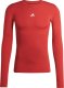 Adidas Koszulka męska adidas Techfit Long Sleeve Tee czerwona JP2926 L 2