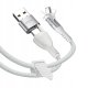 STATIK PowerPivot Pro Nylon Braided Cabel, USB-C to USB-C, 1m, White 4