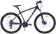 Rower górski 29 Fuzlu Warrior 2.0 M (19") czarno-niebieski S1 1