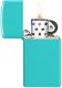 Zapalniczka ZIPPO FLAT TURQUOISE SLIM 60005900 3