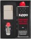 Zestaw ZIPPO Zapalniczka MERCURY GLASS LOGO Prezentowy No1 1
