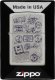 Zestaw ZIPPO Zapalniczka STAMPS DESIGN Prezentowy No1 2