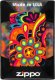 Zestaw ZIPPO Zapalniczka FLOWER POWER DESIGN Prezentowy No2 1