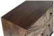 Komoda z 3 szufladami, metal, drewno 85x120x40 cm ROOTS 6