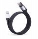 Solight magnetický USB-C kabel, USB 2.0 A konektor - USB-C konektor, 1m 1