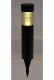 Koopman Lampka solarna ogrodowa 6,2x38cm Ciepłe białe światło 2
