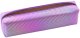 Piórnik Szkolny Organizer Holograficzny Jodełka Fioletowy 21x6cm LEAN 2