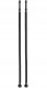 Wężyk do baterii 3/8"x10mm 60cm Elastyczny czarny trwały Mosiądz 1