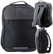 Plecak Miejski Biznesowy USB Kieszeń na Laptopa Czarny 16L 45cm LEAN 3