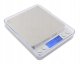 QIKtech Waga kuchenna elektroniczna precyzyjna z misą do 2 kg misa na przyprawy lcd+ baterie 3
