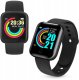 QIKtech Smartwatch  KROKOMIERZ TĘTNO ALERTY Bluetooth Polskie Menu (czarny) 1