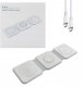 QIKtech Ładowarka Indukcyjna MagSafe 15W Biała 3w1 iPhone Apple Watch AirPods 1