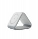 QIKtech Ładowarka Indukcyjna MagSafe 15W Biała 3w1 iPhone Apple Watch AirPods 2