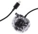 Mikrofon Jack Puluz krawatowy z klipsem PU426 1,5m 3.5mm Lightning 1