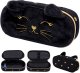 Piórnik kosmetyczka etui usztywniany z klapką plusz Fluffy Kitty AC6 ASTRA 1
