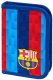 Piórnik pojedynczy dwuklapkowy bez wyposażenia FC BARCELONA AC1 HEAD 2
