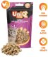 UNIQ PETS przysmaki dla kota - hairball miękkie serca z kurczakem 50g 1