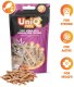 UNIQ PETS przysmaki dla kota - miękkie paski łosoś z tasuryną 50g 1