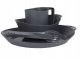 Ellipse 4-Piece Set - KFS / Bowl / Plate / Mug, Graphite 1