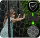 NeoSport Trampolina ogrodowa 15ft/465cm z siatką wewnętrzną i drabinką 11