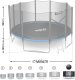 NeoSport Trampolina ogrodowa 15ft/465cm z siatką zewnętrzną i drabinką 3