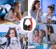 Słuchawki bezprzewodowe bluetooth radio fm mp3 kocie uszy podświetlenie led 4
