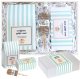 Gotowy zestaw prezentowy Biały GiftBox herbata sypana PREMIUM 20szt. kawa smakowa mix czekoladowy lizak prezent upominek podziękowanie dla mamy taty 1