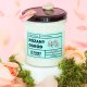 Świeca sojowa naturalna zapachowa RÓŻANY OGRÓD- najlepsza aromatyczna bezpieczna ręcznie robiona w szklanym słoiczku 300ml 50h palenia na prezent upominek 1