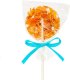 Herbaciany Lizak Mango Tango - pyszny cukrowy lizak do rozpuszczenia w gorącej wodzie z dodatkiem suszonych owoców mango na prezent, upominek - herbata, napar 1