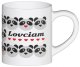 Elegancki Kubek LOVCIAM z motywem zakochanej pandy 250 ml prezent upominek dla faceta chłopaka mężczyzny męża kobiety dziewczyny żony 1