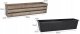 SKRZYNKA DREWNIANA NA KWIATY ZIOŁA BALKONOWA PLASTIKOWY WKŁAD BALKON 60CM 7