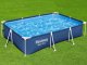 Basen stelażowy 300x201x66 + pompa Steel Pro z konstrukcją Bestway 56411 7