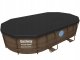 Bestway Plandeka pokrywa ochronna do basenu ze stelażem 400x211 cm Bestway 58425 6