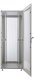 INTELLINET 48,3 cm 19 Zoll Serverschrank Premium Line 42 HE 2033x800x1000mm HxBxT Flatpack Traglast 2000kg grau 3