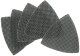 dewalt siatka ścierna 93 x 93 mm (5 szt.) ziarnistość 80 1