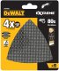 dewalt siatka ścierna 93 x 93 mm (5 szt.) ziarnistość 80 1