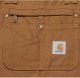 Ogrodniczki Carhartt Bib Overall Brown 5