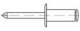TOOLCRAFT 159963 Åben blindnitte (Ø x L) 5 mm x 35 mm Aluminium Stål 100 stk 2