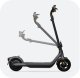 Ninebot by Segway Kickscooter E2 PRO E, Juodas | Segway 1
