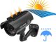 Kamera atrapa ir led monitoring solarna zewnętrzna ścienna z diodą migająca 5