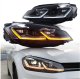 Lampy Volkswagen Golf 7 Przód Chrome 3