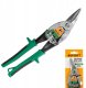 nożyce do blachy soft grip, 240 mm, crmo, prawe 4