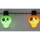 GIRLANDA HALLOWEEN CZASZKI 10LED 3