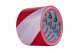 Taśma ostrzegawcza biało-czerwona 100m x 75mm (80) 1