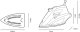 Żelazko Parowe EDM 07714 2800 W 25,7 x 10,9 x 14,9 cm 7