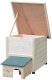 @pet Domek dla jeża XL 53x65x52cm Drewno Biały 4