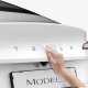 Dekielek Spigen Spigen Tesla Rear Emblem Logo Full Cover, black - Tesla Model 3 2024 4