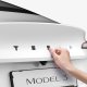 Dekielek Spigen Spigen Tesla Rear Emblem Logo Full Cover, black - Tesla Model 3 2024 6