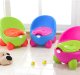 Nocnik toaleta sedes dla dzieci wyjmowany wkład antypoślizgowe nóżki różowo-zielony ECOTOYS EDUKAMP 9