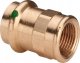 Viega Kształtka przejsciowa z SC 15 x 3/4 braz / blyszczacyŁącznik do rur 1